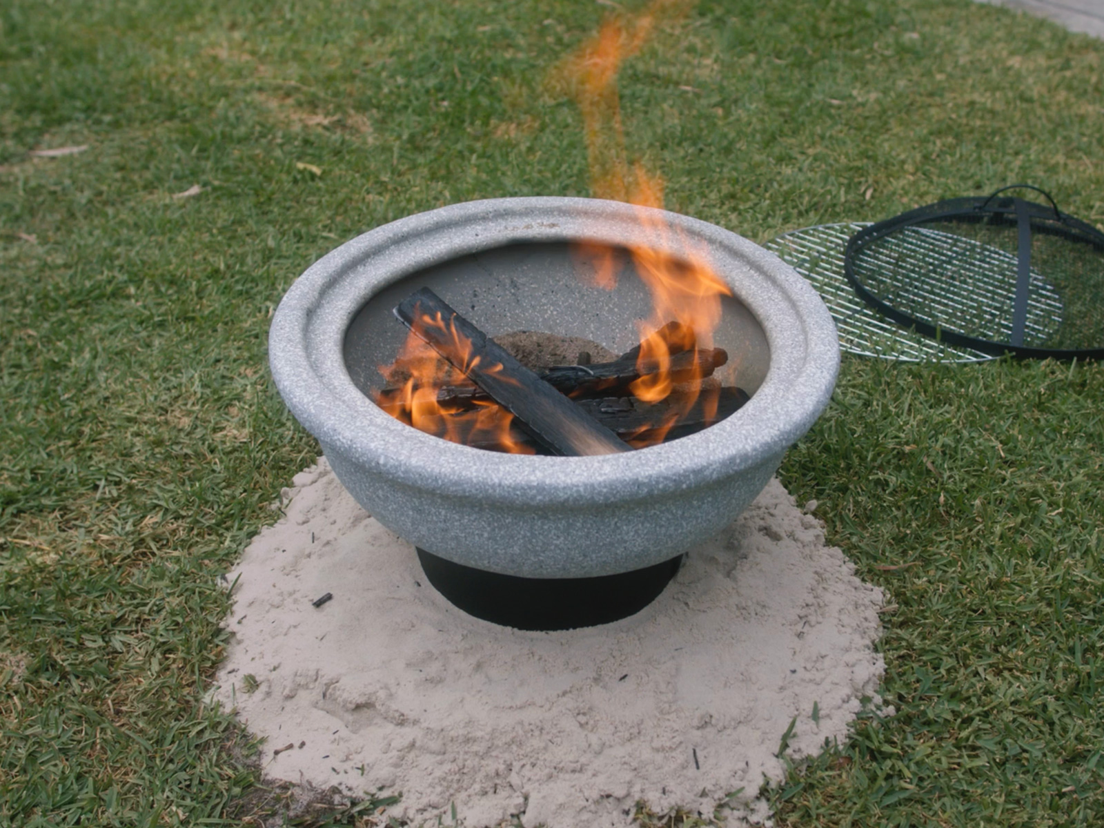 Curing your Fire Pit Glow Heating